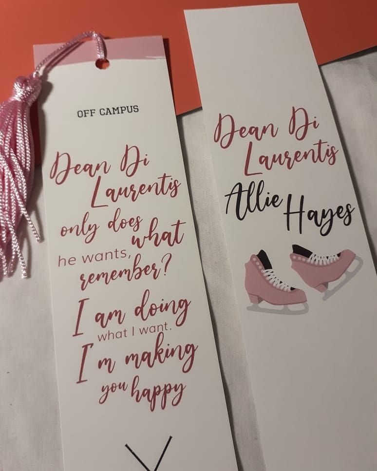 Marcador Dean e Allie Off Campus Magic Bookshelf