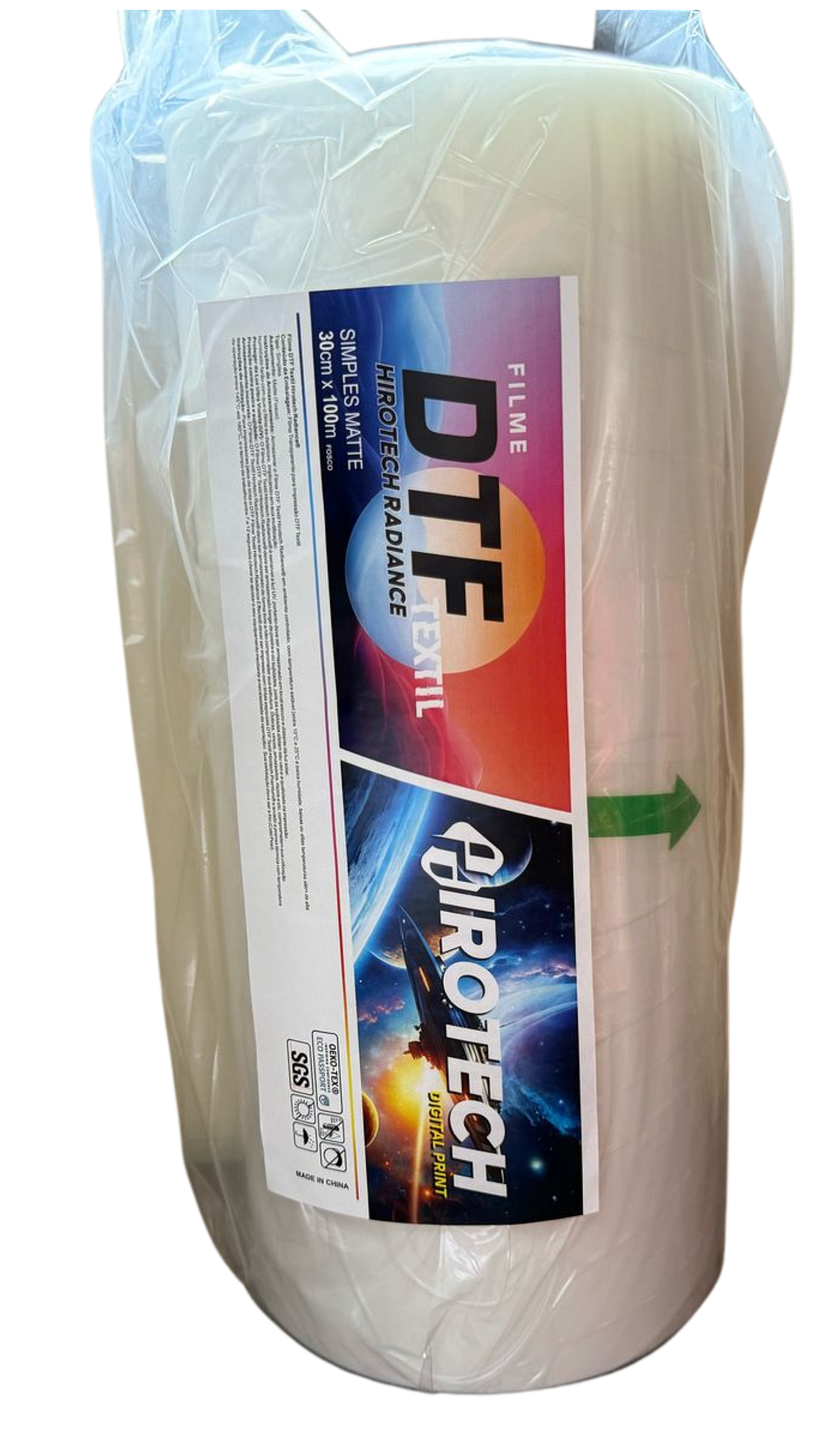 Só R$ 269, Filme para Dtf Rolo 30cm Com 100mts Tripla Camada