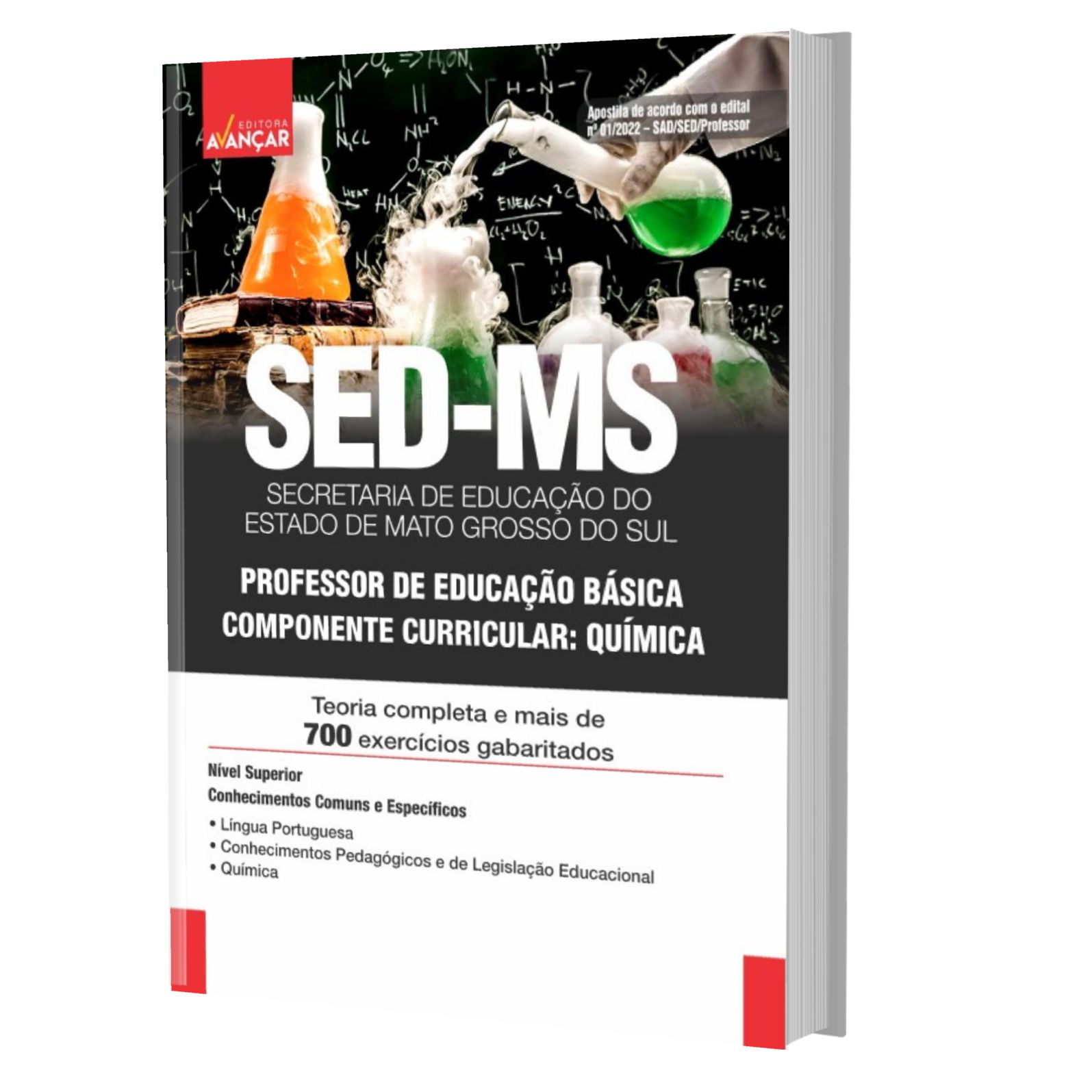 Apostila SED MS - PROFESSOR QUÍMICA - Solução Concursos | Apostilas ...