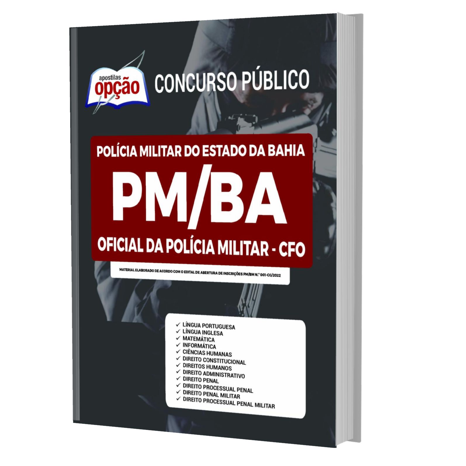 Apostila Pm Ba - Oficiais Cfo Pm Ba Polícia Militar Da Bahia - Solução  Cursos e Concursos