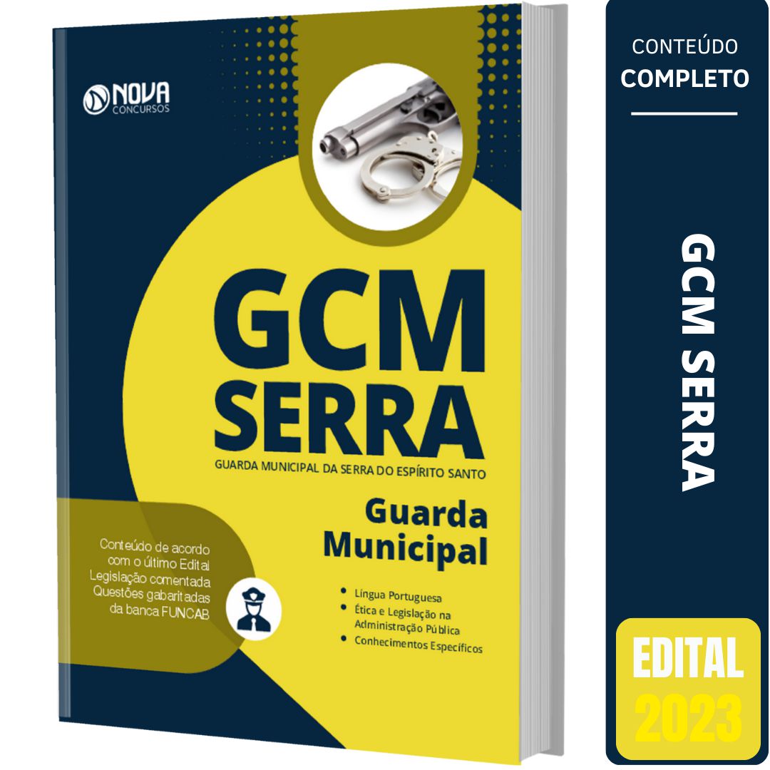 Concurso Guarda Municipal Da Serra ES 