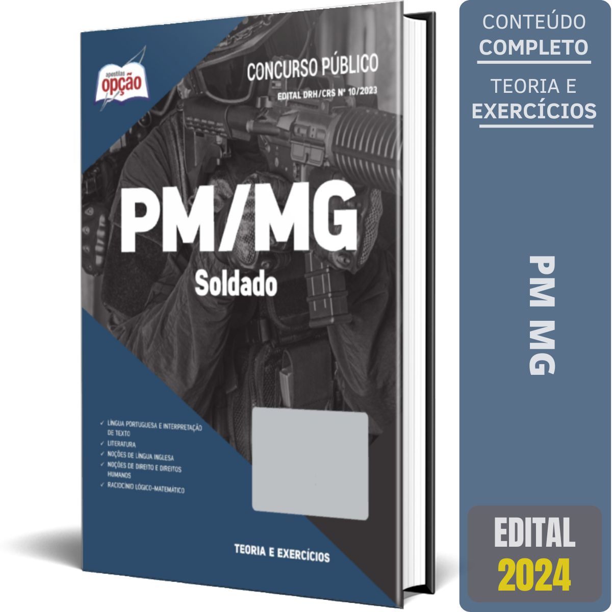 CONCURSO PM MG SOLDADO  RACIOCÍNIO LÓGICO-MATEMÁTICO 