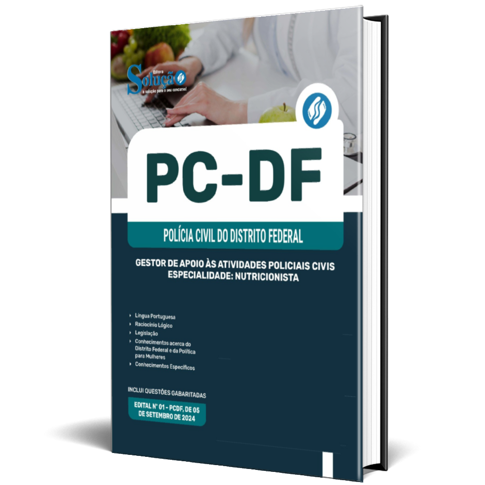 Apostila PCDF 2024 - Gestor de Apoio às Atividades Policiais Civis ...