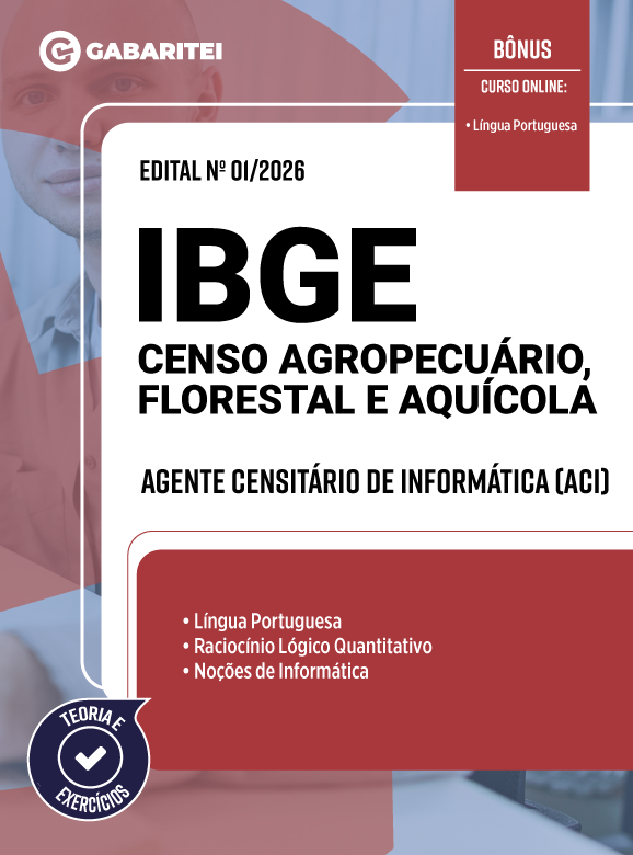 Apostila IBGE 2026 - Agente Censitário de Informática (ACI) - Solução ...