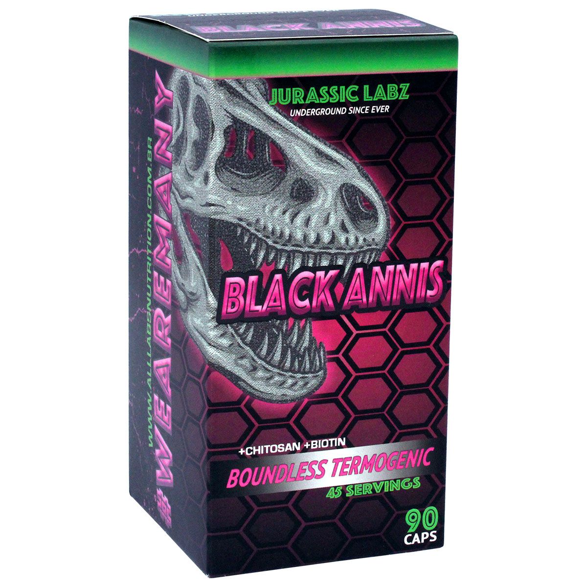 Black Annis (90 Caps Termogênico) Jurassic Labz - AllLabs.Oficial