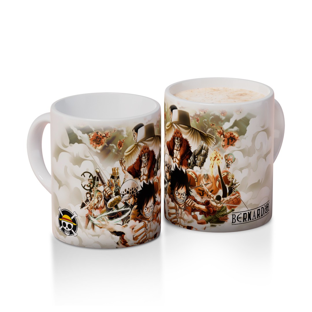 Caneca Anime One Piece Personagens