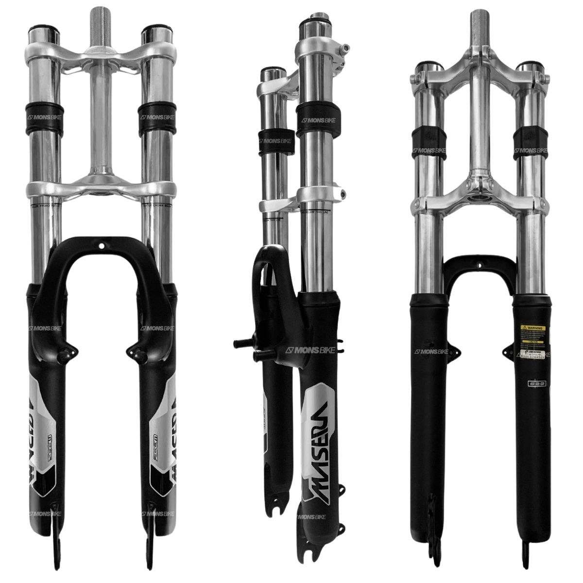 Suspensão Bike Aro 26 | Amortecedor 2 Andares e Aro 26 - Mons Bike