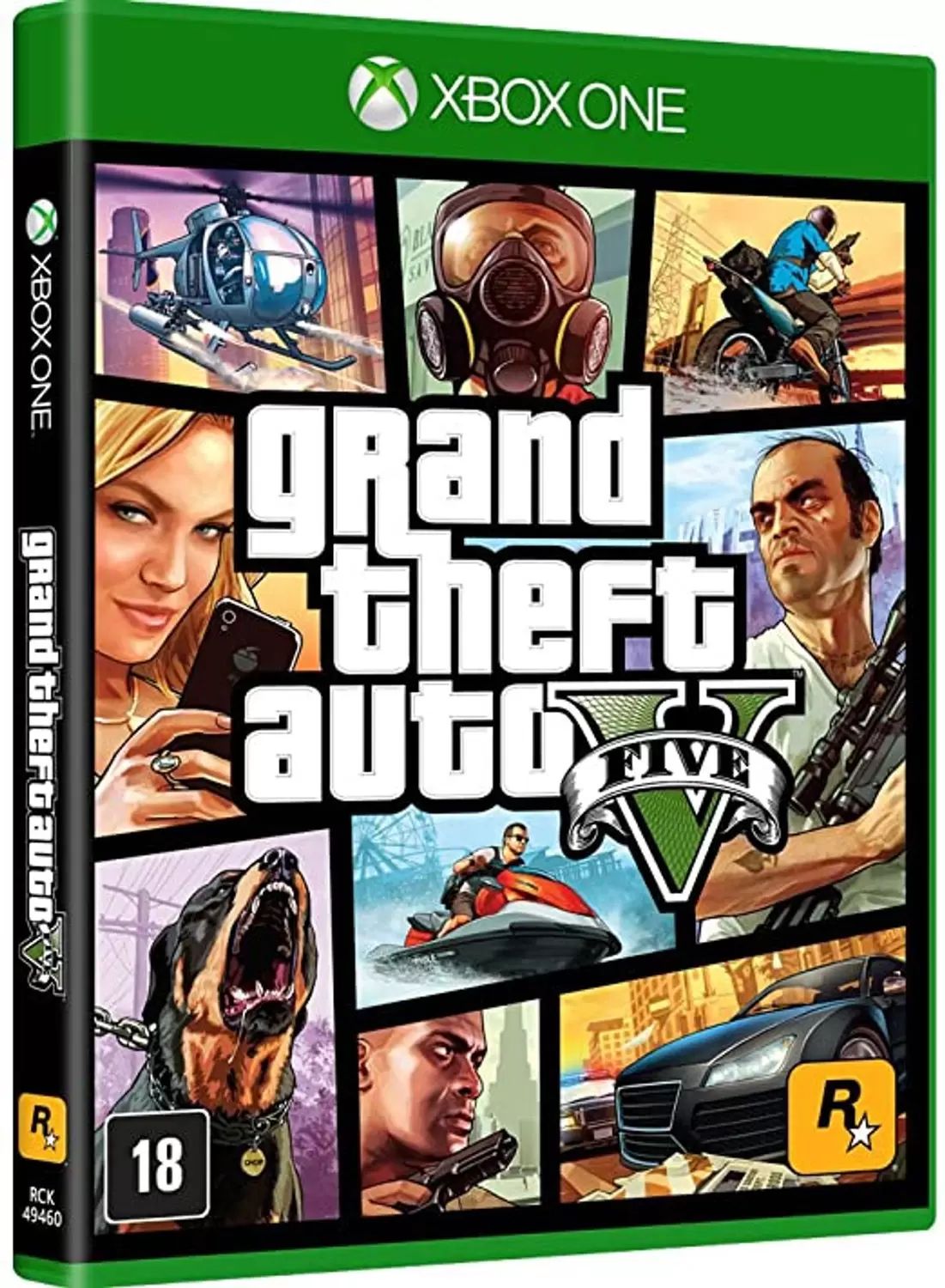 Grand Theft Auto V - GTA V - GTA 5 Xbox 360 - Game Games - Loja de Games  Online