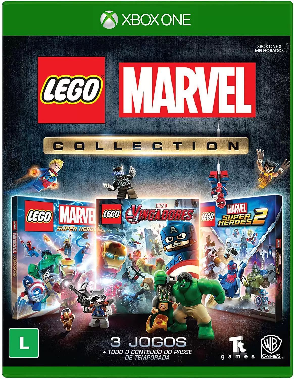 JOGO LEGO SUPER HEROES PARA XBOX 360 - MÍDIA FÍSICA ORIGINAL