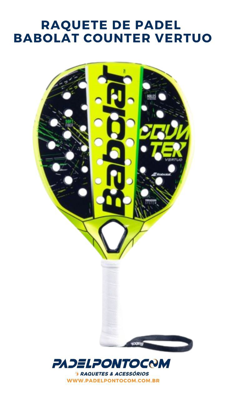 RAQUETE DE PADEL BABOLAT COUNTER VERTUO 2022 Padel Ponto Com