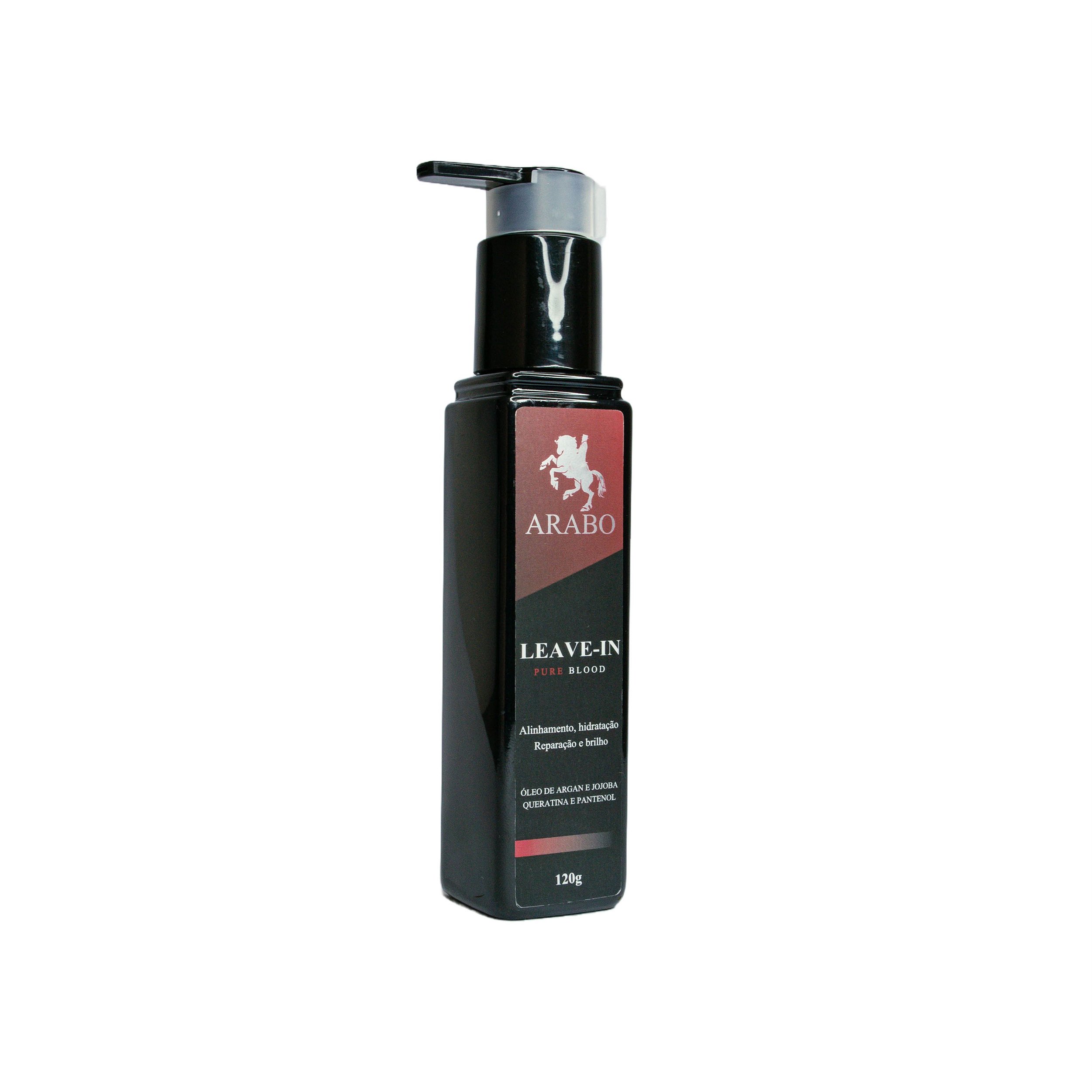 Leave-in Creme para pentear e modelar Cabelo ARABO 120g - ARABO