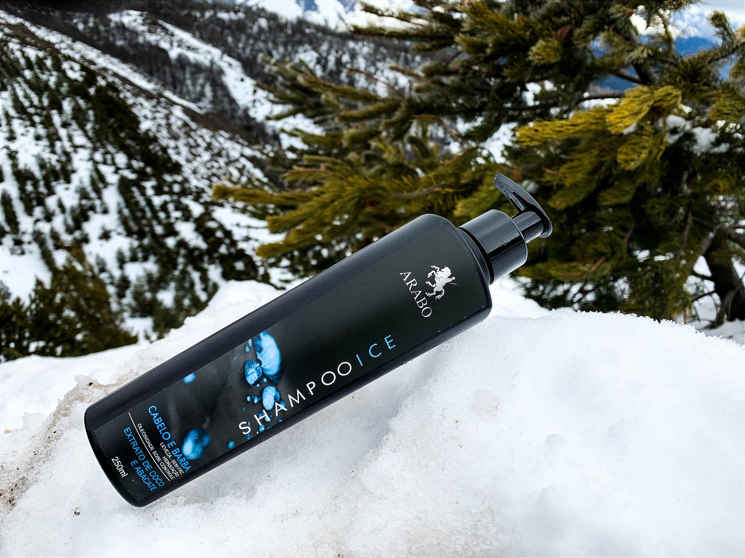 Kit shampoo iCE refrescante, Condicionador Barba e Sabonete íntimo