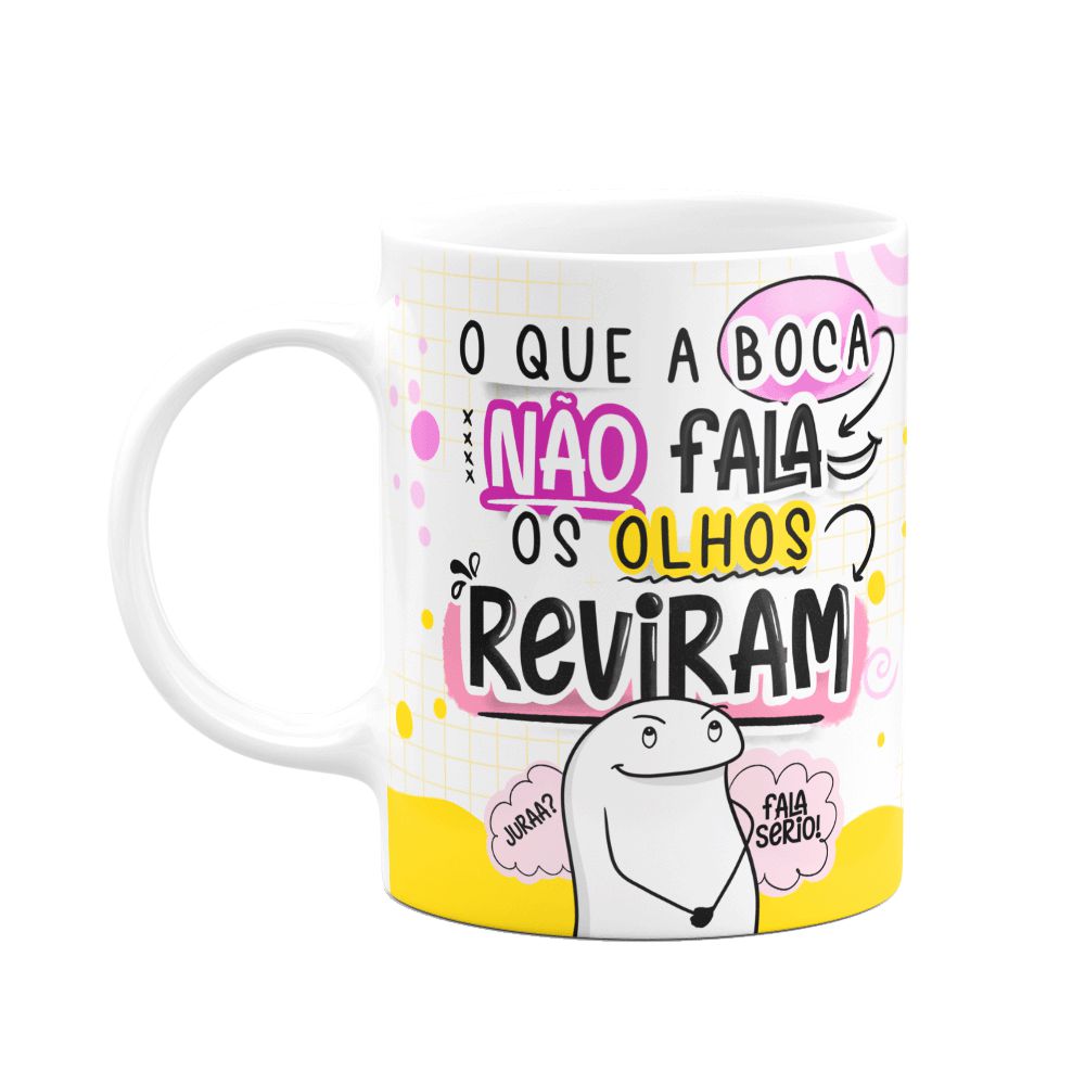 Caneca Divertida Frases Dormir Meme Flork