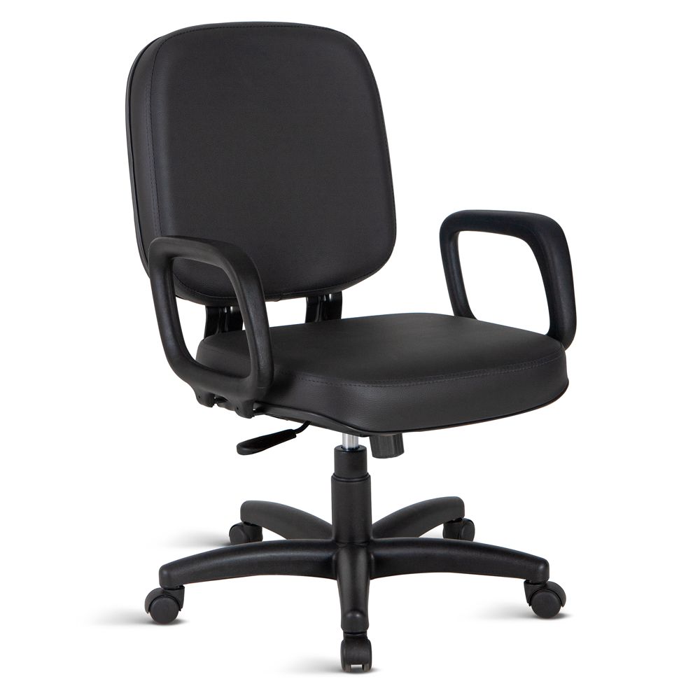Cadeira Escritório Plus Size Giratória - Obeso - Mob Comfort