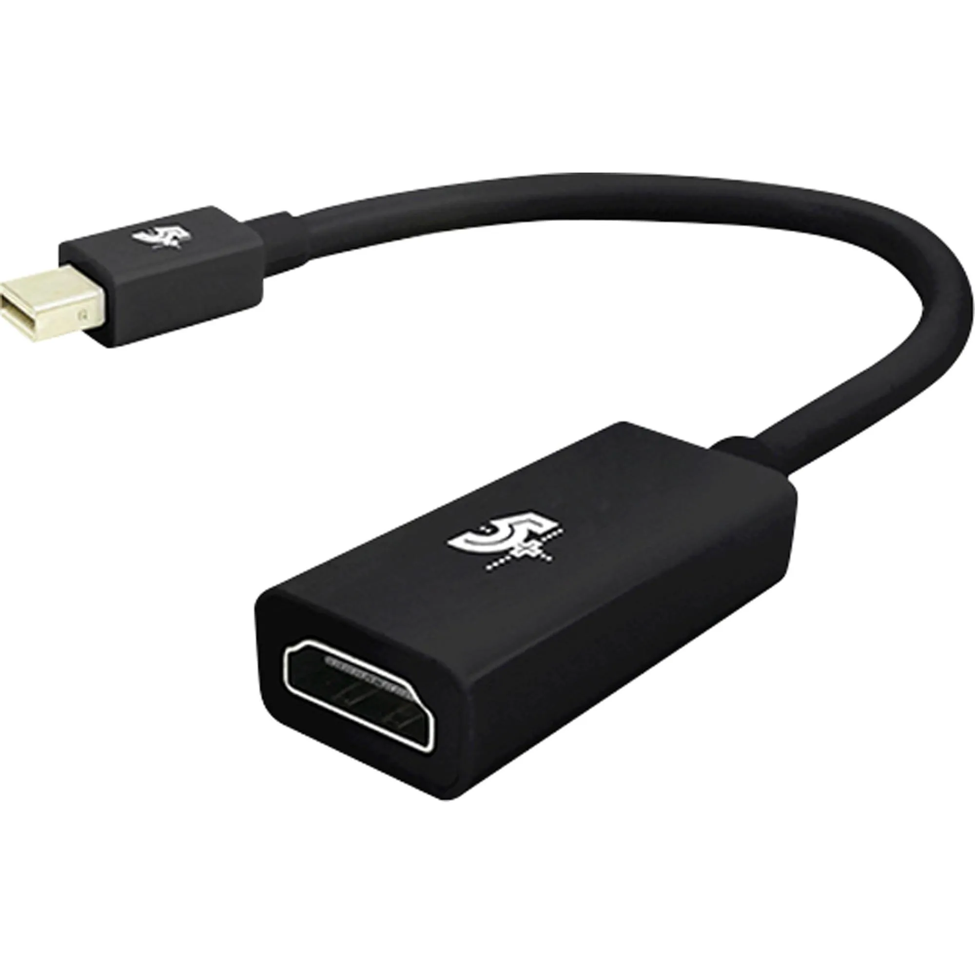 Conversor Mini Displayport para HDMI Chip Sce Preto 5 075 0824 LAF Computadores