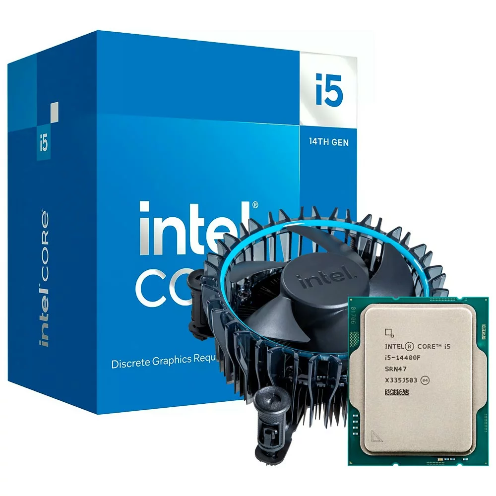 Processador Intel Core i5-14400F 2.5GHz 4.7GHz Max Turbo Cache
