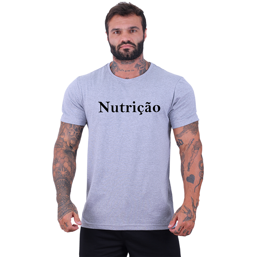Camiseta Tradicional Universitária Nutrição - MXD Conceito