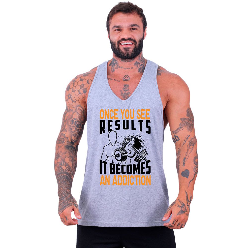 Regata Cavada Masculina MXD Conceito Liquid Skull