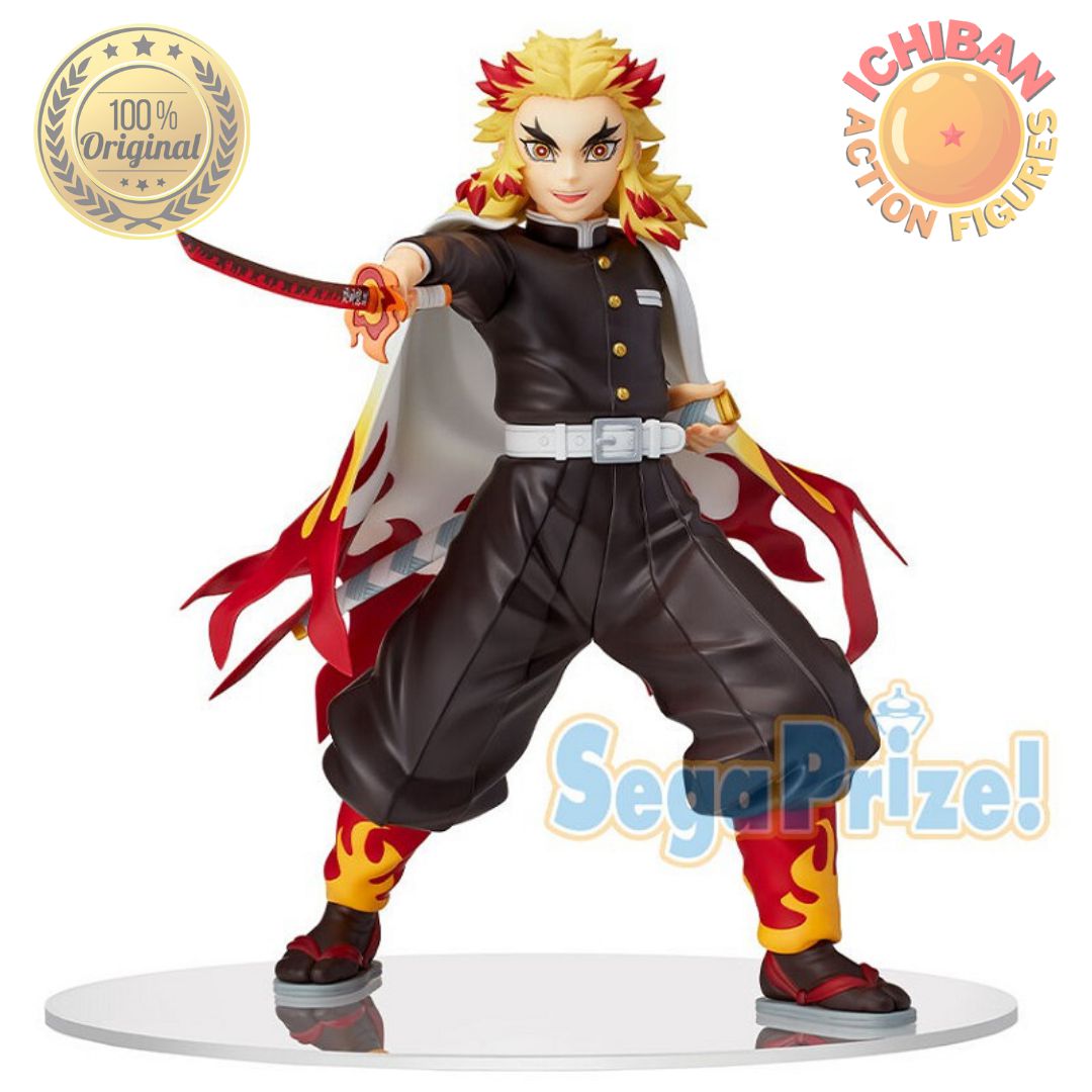 KYOJURO RENGOKU DEMON SLAYER ONIGIRI SEGA 100% ORIGINAL SEM CAIXA - ICHIBAN  ACTION FIGURES