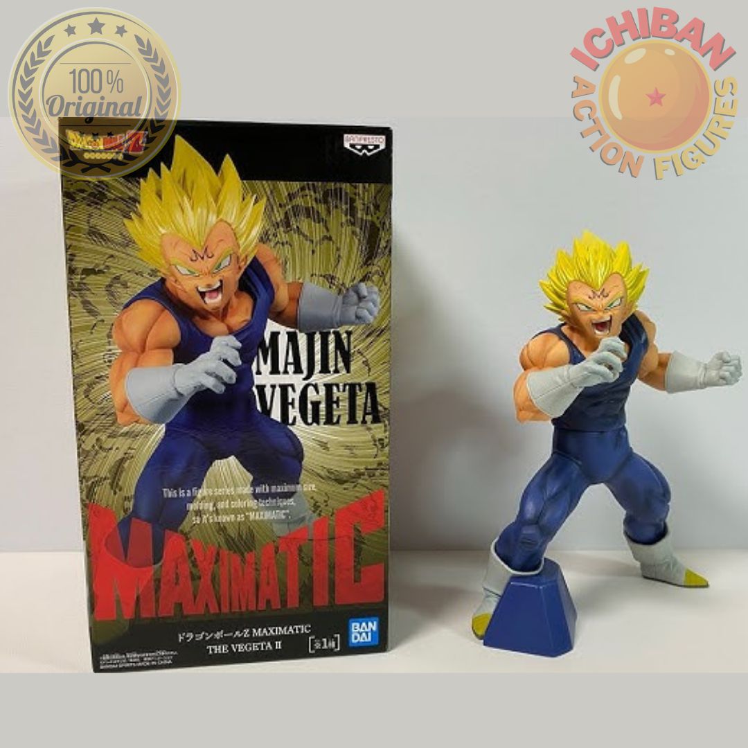 ドラゴンボール MAJIN VEGETA MAXIMATIC未開封 MAJIN VEGETA MAXIMATIC BANPRESTO 100% ORIGINAL LACRADO - ICHIBAN