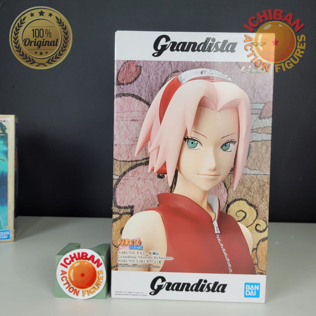 SAKURA HARUNO GRANDISTA 100% ORIGINAL LACRADO - ICHIBAN ACTION FIGURES