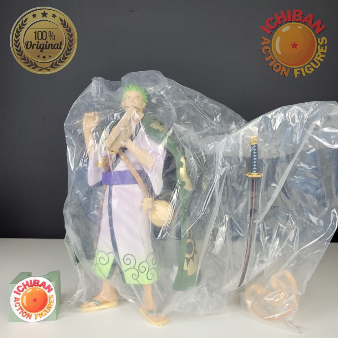RORONOA ZORO WANO MASTERLISE ICHIBAN KUJI 100% ORIGINAL NOVO (SEM