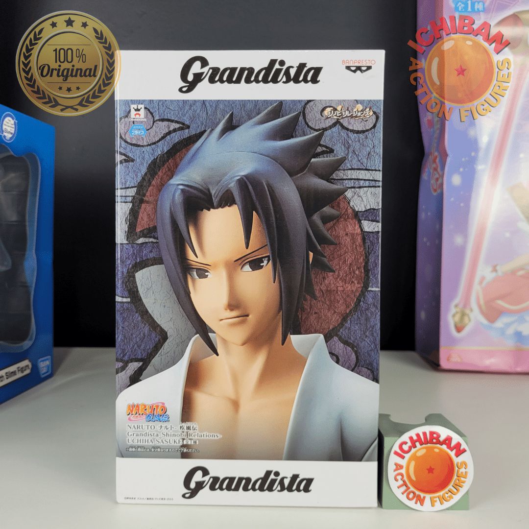 UCHIHA SASUKE GRANDISTA 100% ORIGINAL LACRADO - ICHIBAN ACTION FIGURES