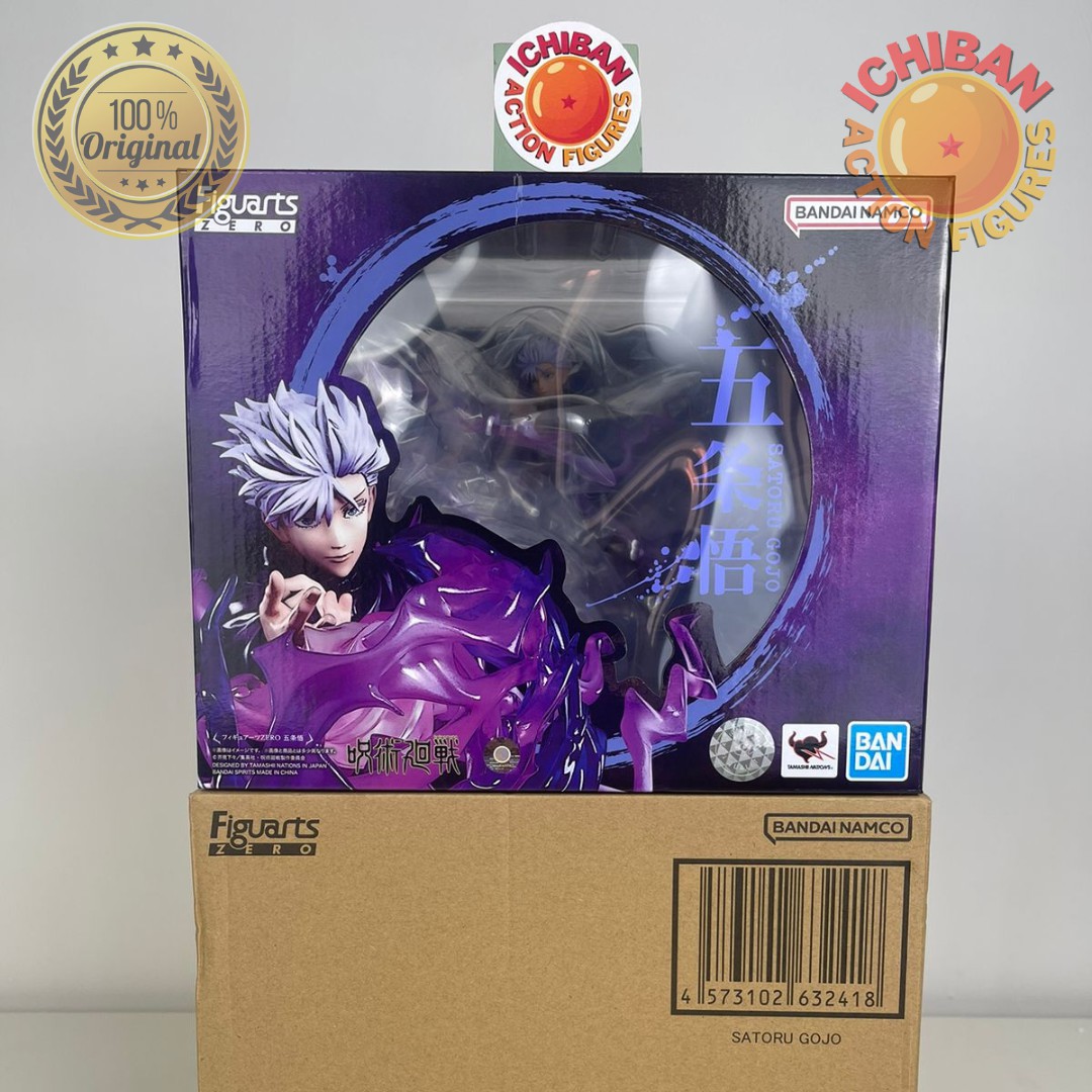 GOJO SATORU FIGUARTS ZERO BANDAI 100% ORIGINAL LACRADO - ICHIBAN