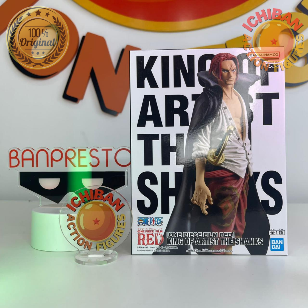 ONE PIECE KING OF ARTIST THE SHANKS 40個 SHANKS KING OF ARTIST 100% ORIGINAL LACRADO - ICHIBAN ACTION FIGURES