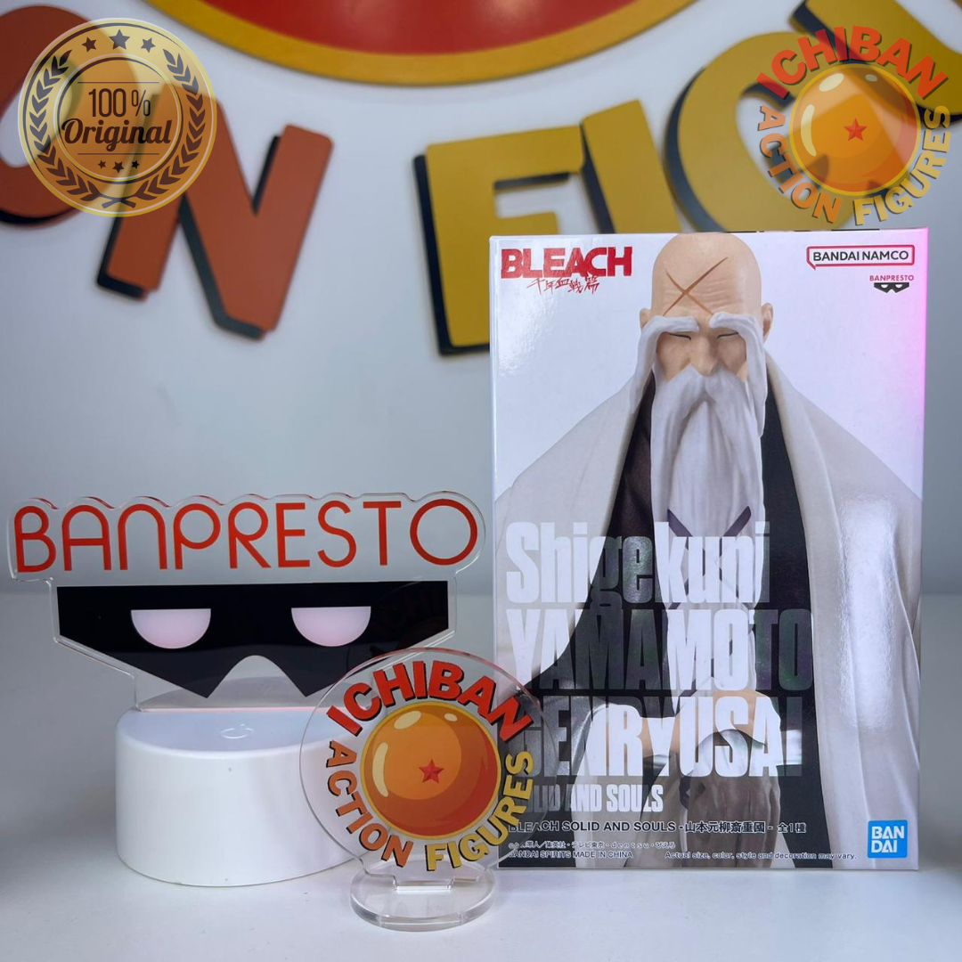 YAMAMOTO BLEACH SOLID BANPRESTO 100% ORIGINAL LACRADO - ICHIBAN