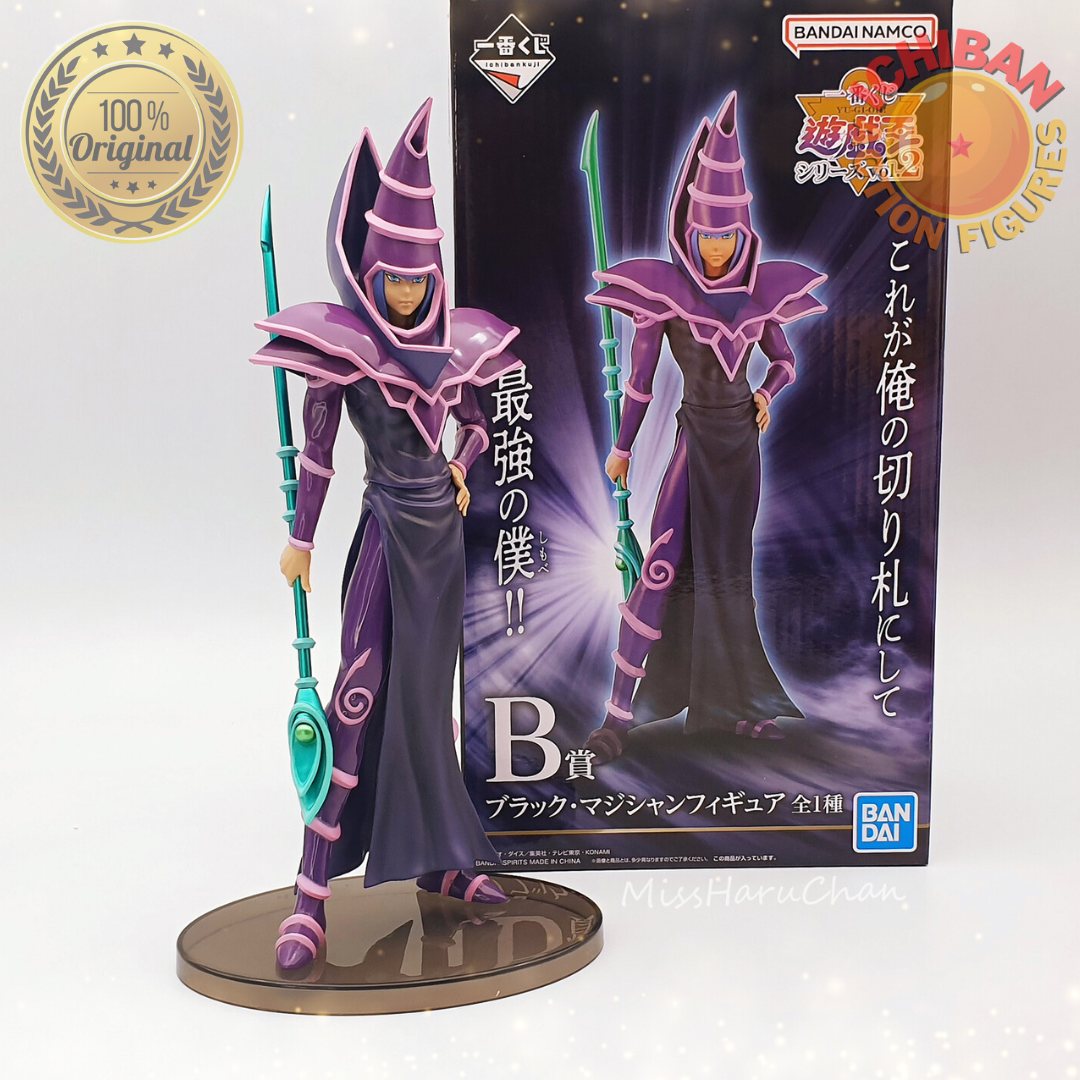 MAGO NEGRO YU GI OH ICHIBAN KUJI LETRA B BANDAI 100% ORIGINAL