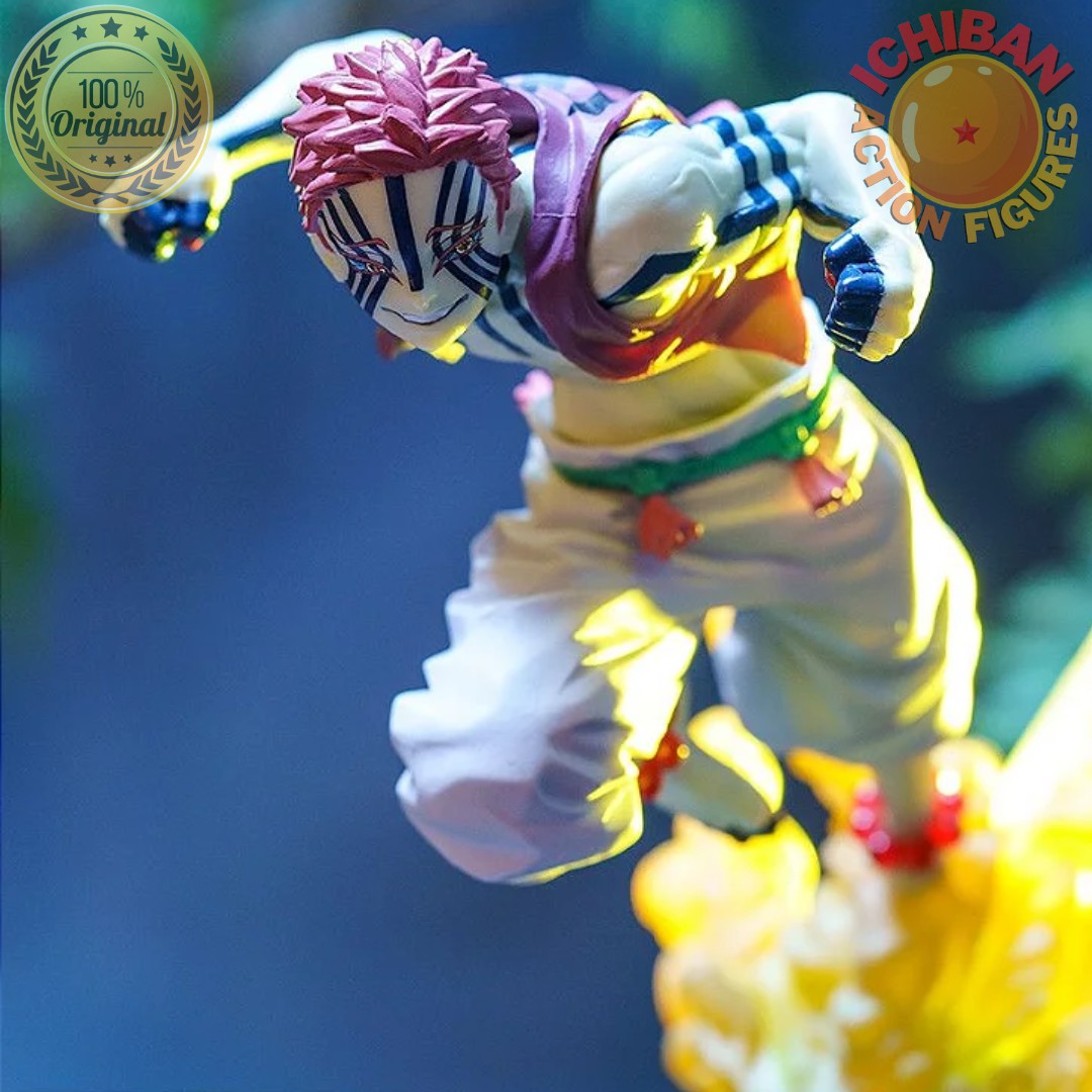 AKAZA DEMON SLAYER ICHIBAN KUJI BANDAI 100% ORIGINAL LACRADO