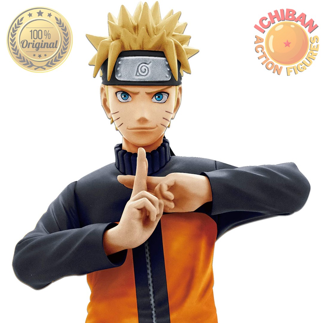 UZUMAKI NARUTO GRANDISTA NERO 100% ORIGINAL COM CAIXA - ICHIBAN