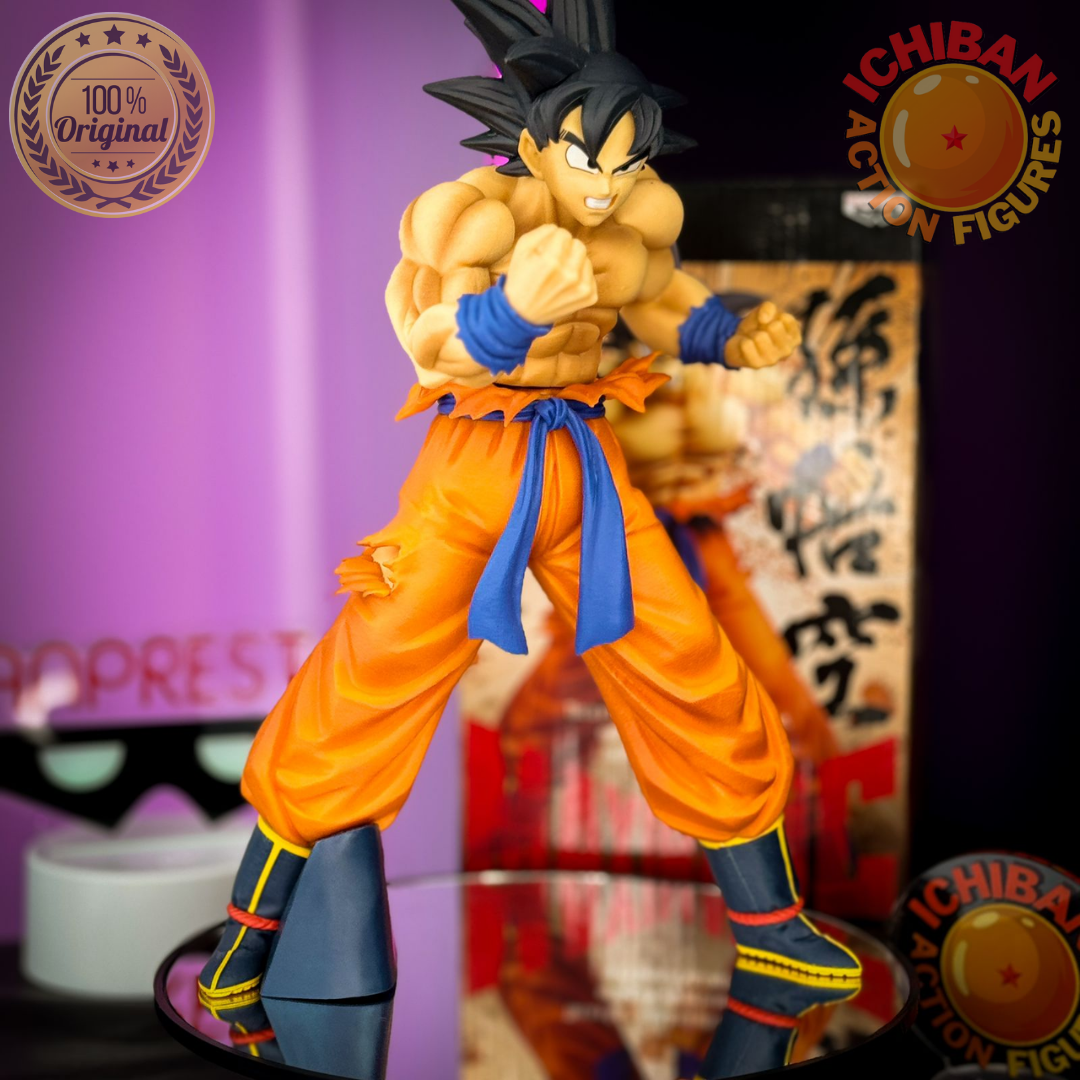 SON GOKU DRAGON BALL Z MAXIMATIC BANPRESTO 100% ORIGINAL COM CAIXA