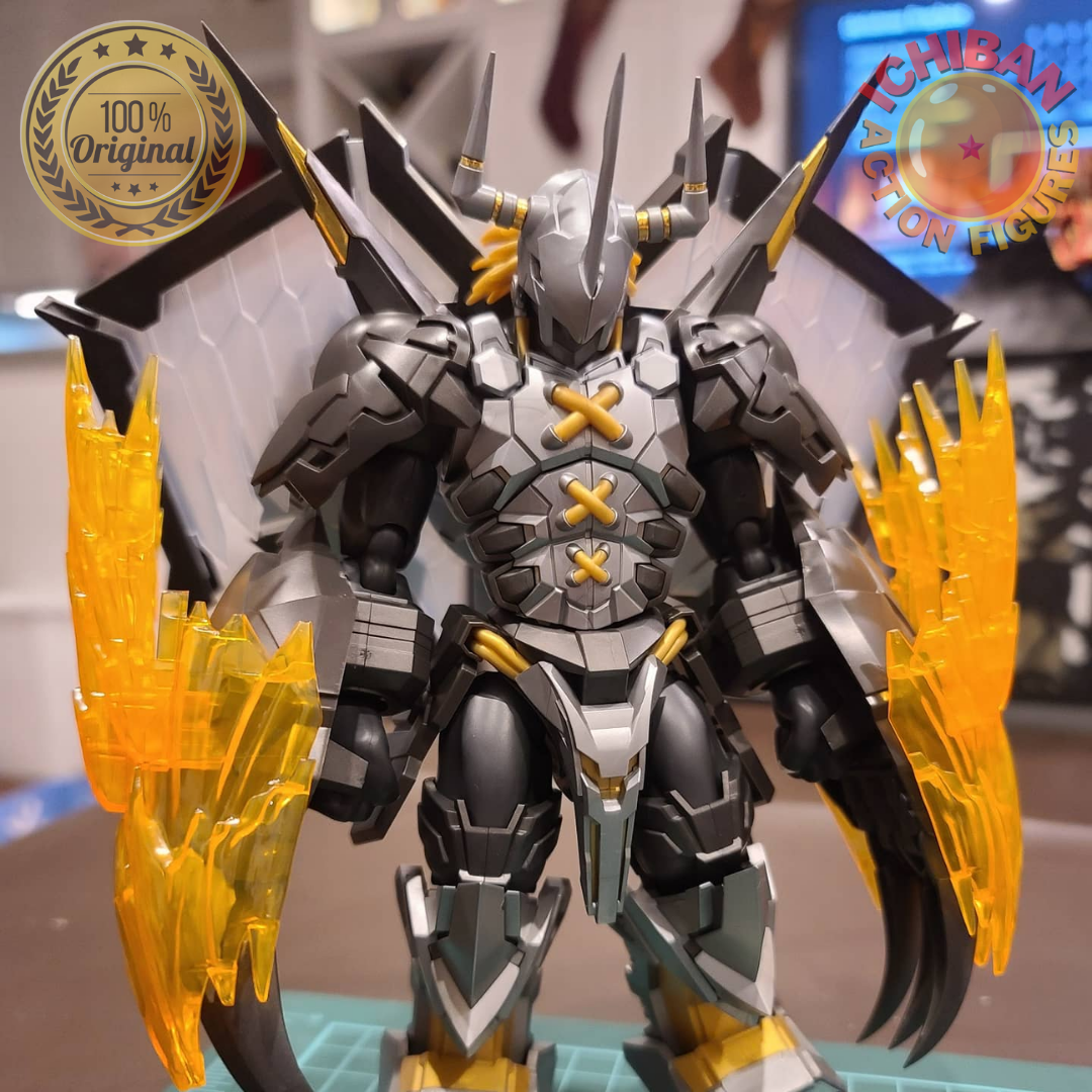 BLACK WARGREYMON MODEL KIT 100% ORIGINAL - ICHIBAN ACTION FIGURES