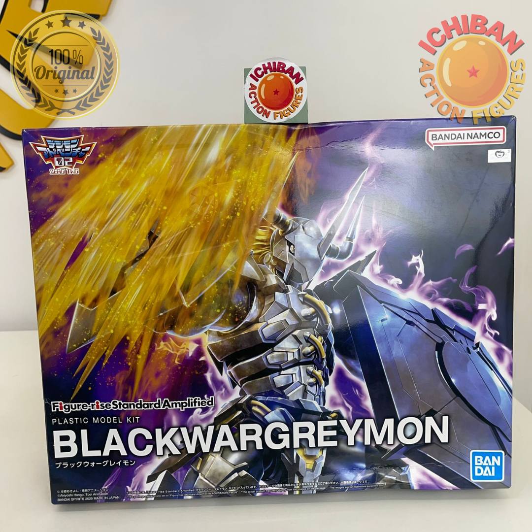 BLACK WARGREYMON MODEL KIT 100% ORIGINAL - ICHIBAN ACTION FIGURES