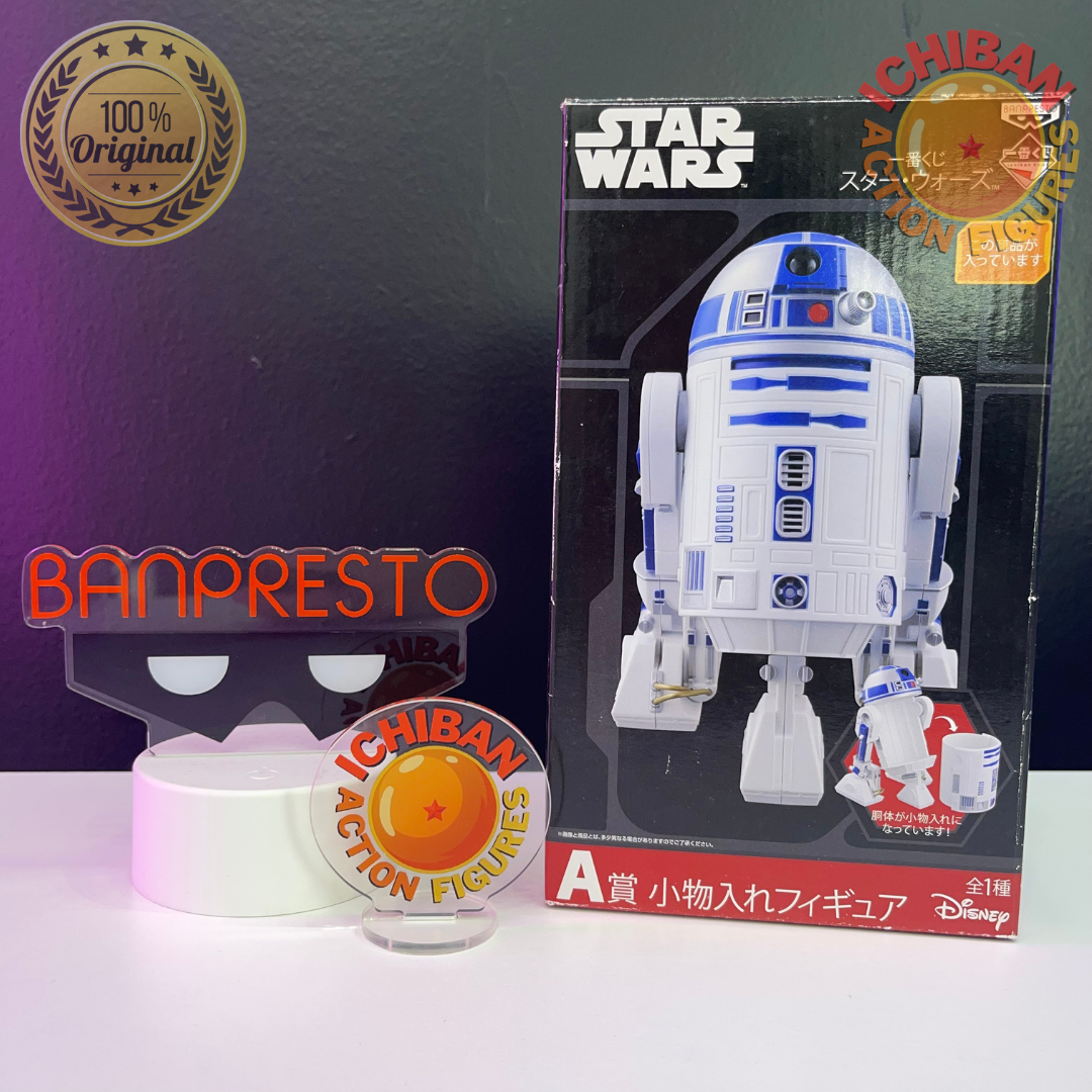 R2D2 STAR WARS BANPRESTO ICHIBAN KUJI 100% ORIGINAL LACRADO