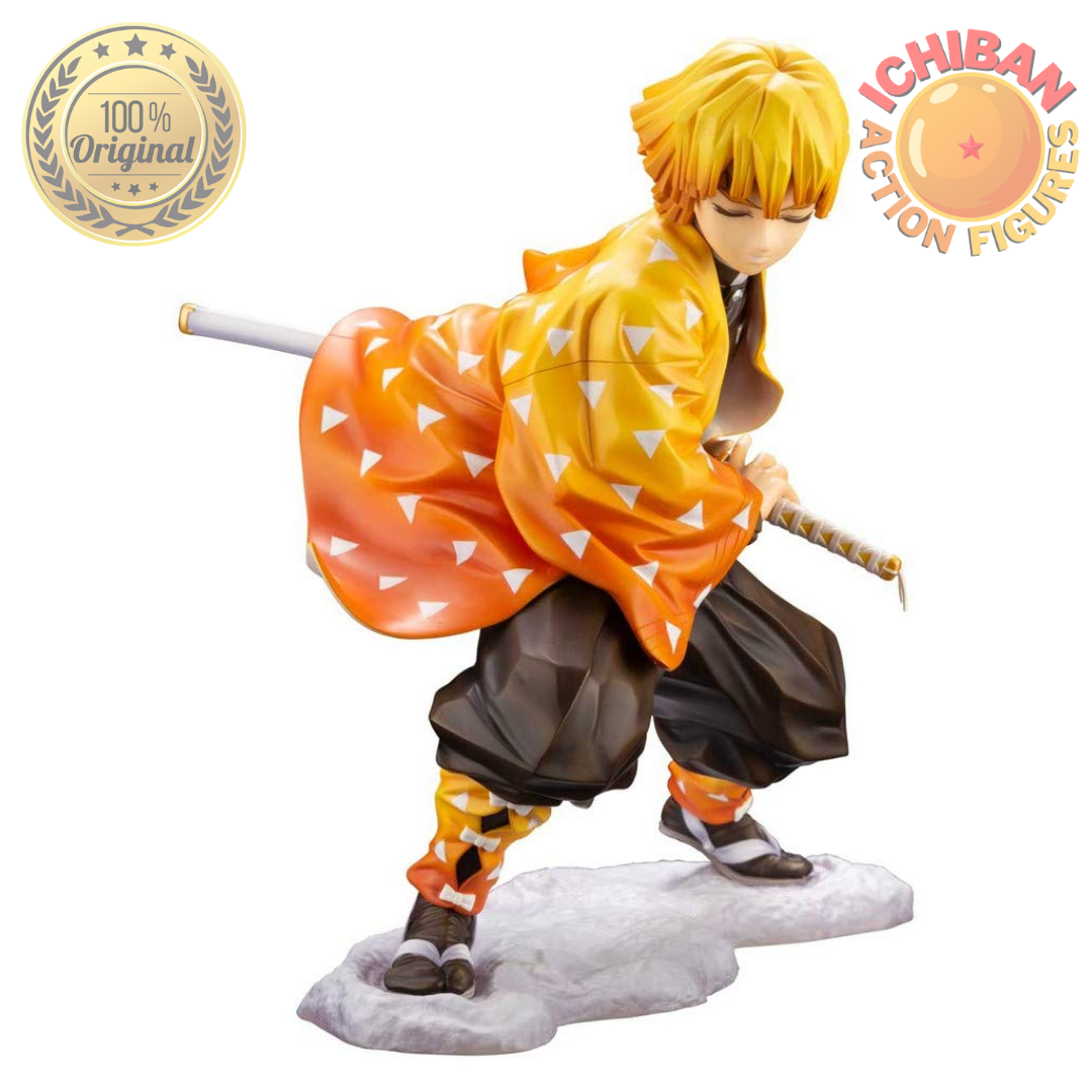 Boneco Articulado - Demon Slayer - Zenitsu Agatsuma - Amarelo