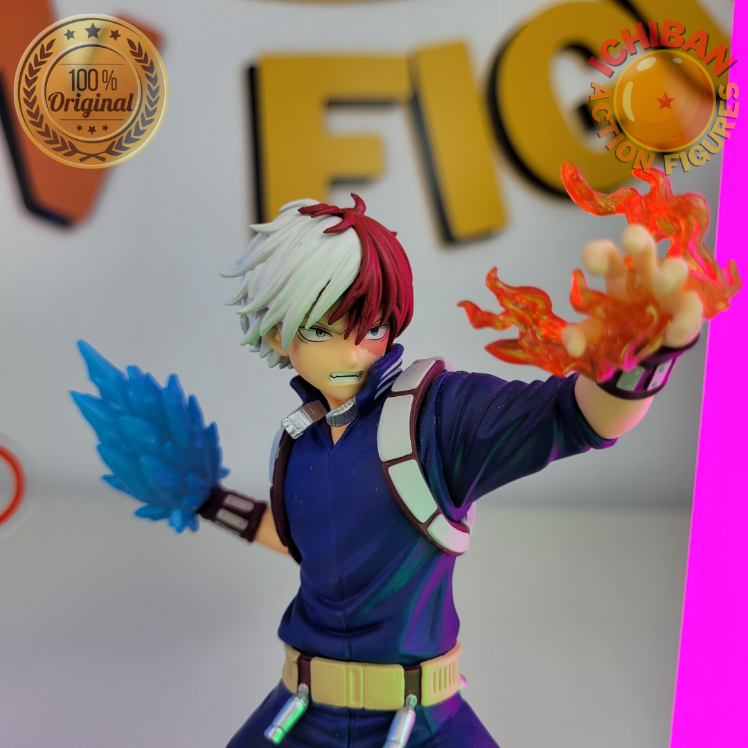 Todoroki The Earthbolt Star BLCR-EN035 Carta Yugi De Rare