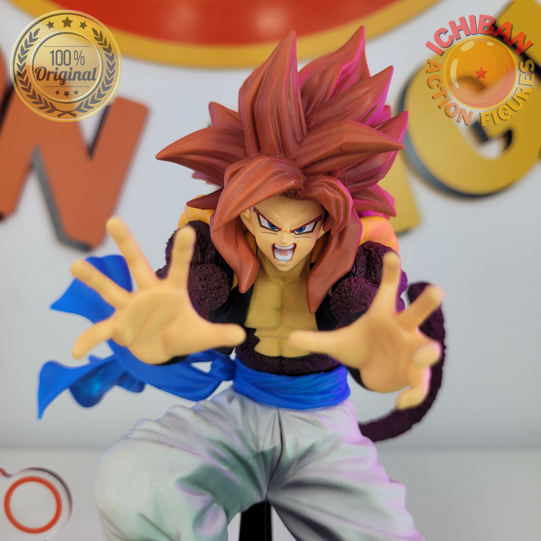 Figurine Dragon Ball Z Gogeta Special Colors Banpresto, PVC, Officielle