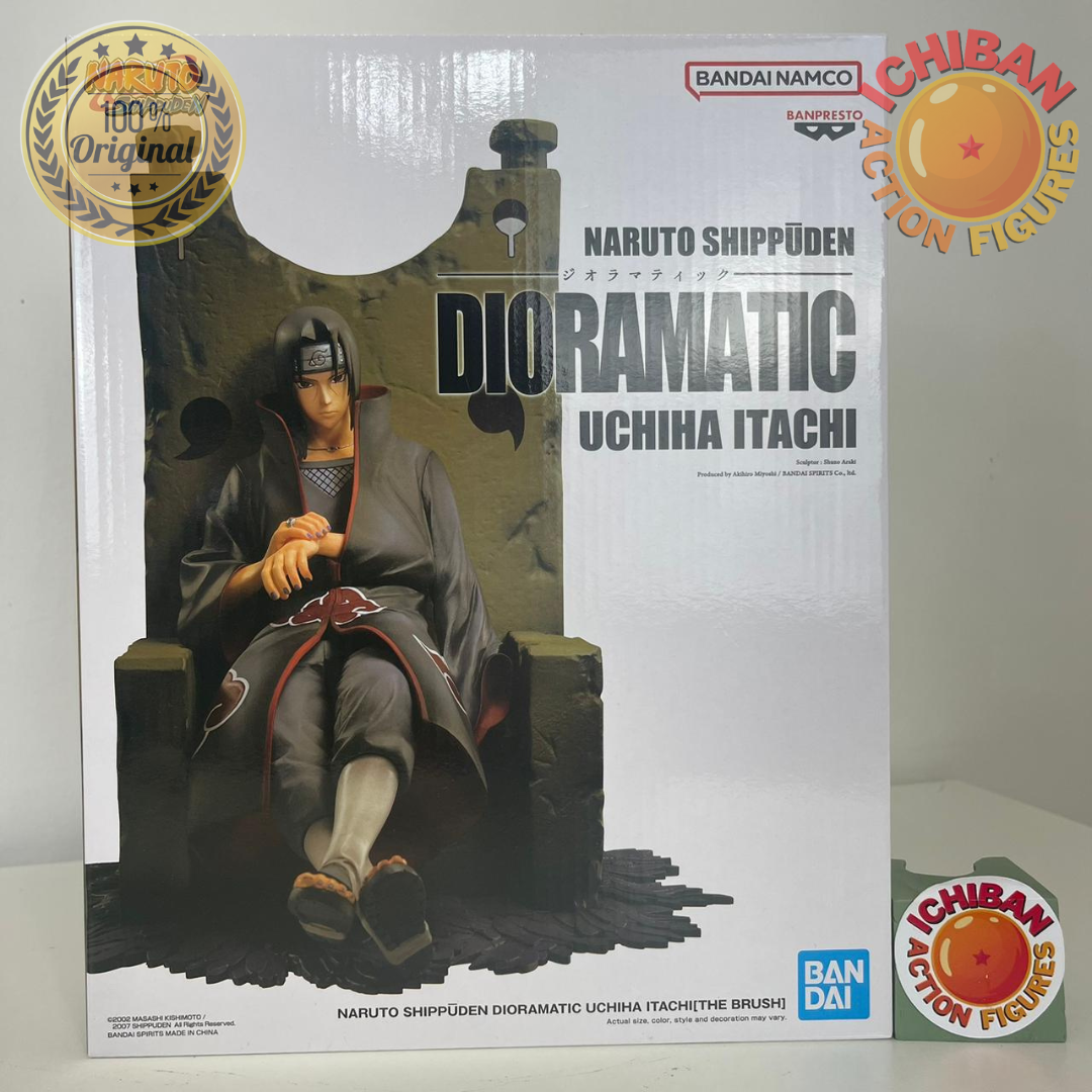 UCHIHA ITACHI DIORAMATIC SMSP THE BRUSH 100% ORIGINAL LACRADO