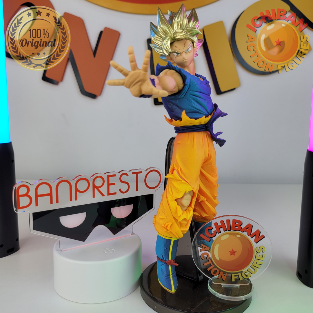 Banpresto Dragon Ball Super Son Goku Fes!! Boneco do Goku Volume 6 Super  Saiyajin 4 Son