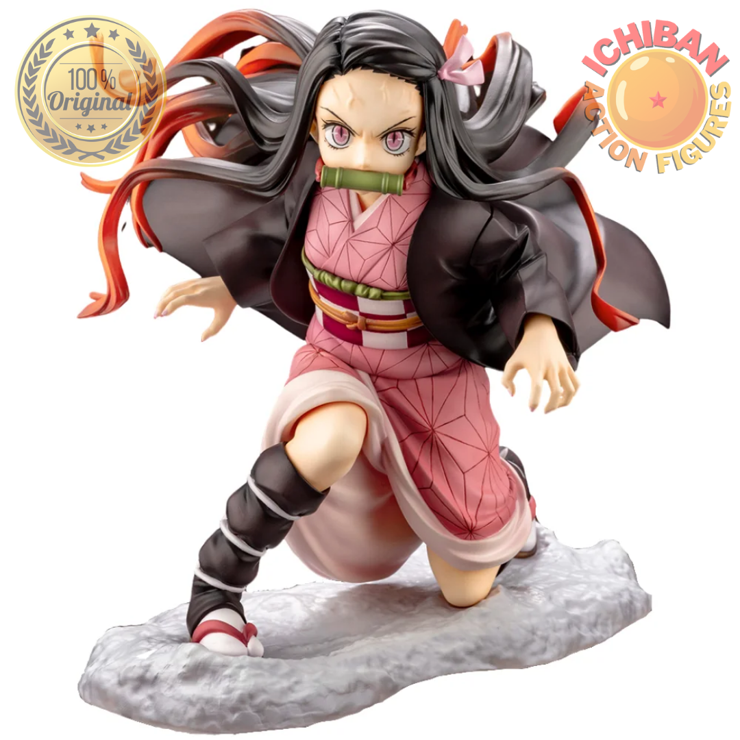 Demon Slayer Kamado Nezuko Personagens Anime Bronzing Coleção