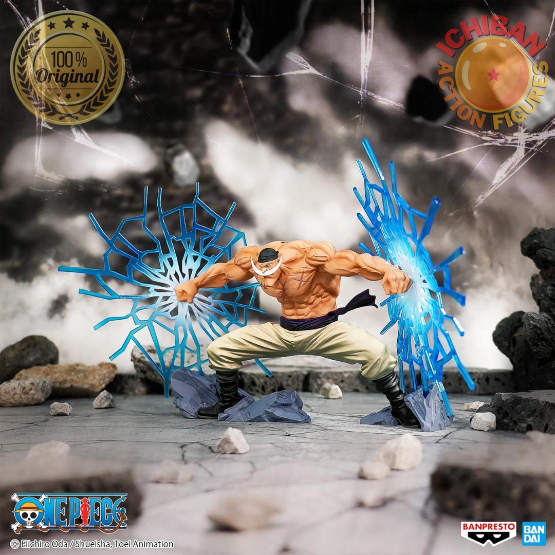 BARBA BRANCA ONE PIECE DXF SPECIAL VER. BANPRESTO 100 ORIGINAL LACRADO