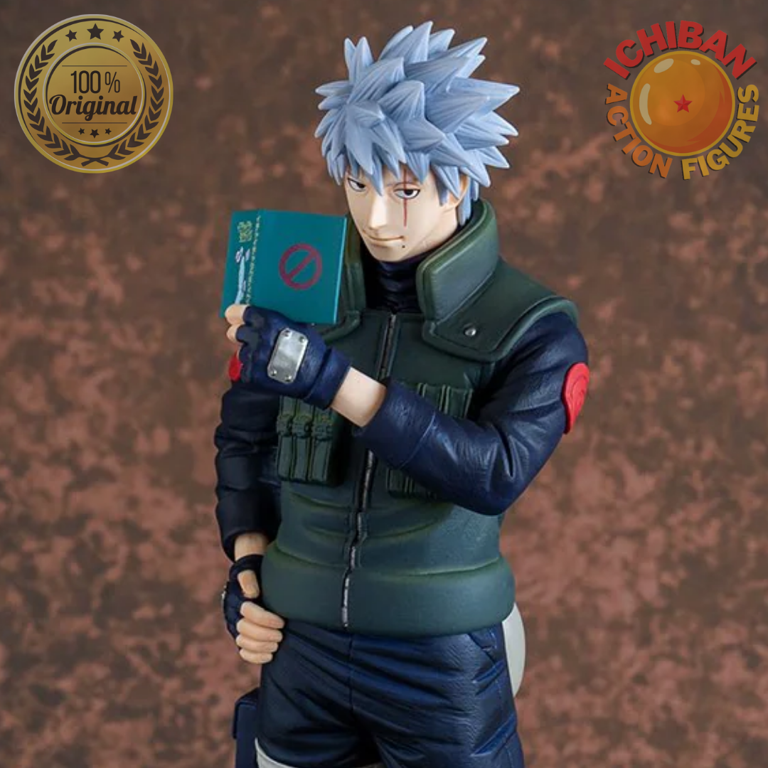 HATAKE KAKASHI SEM MÁSCARA NARUTO SHIPPUDEN MASTERLISE ICHIBAN