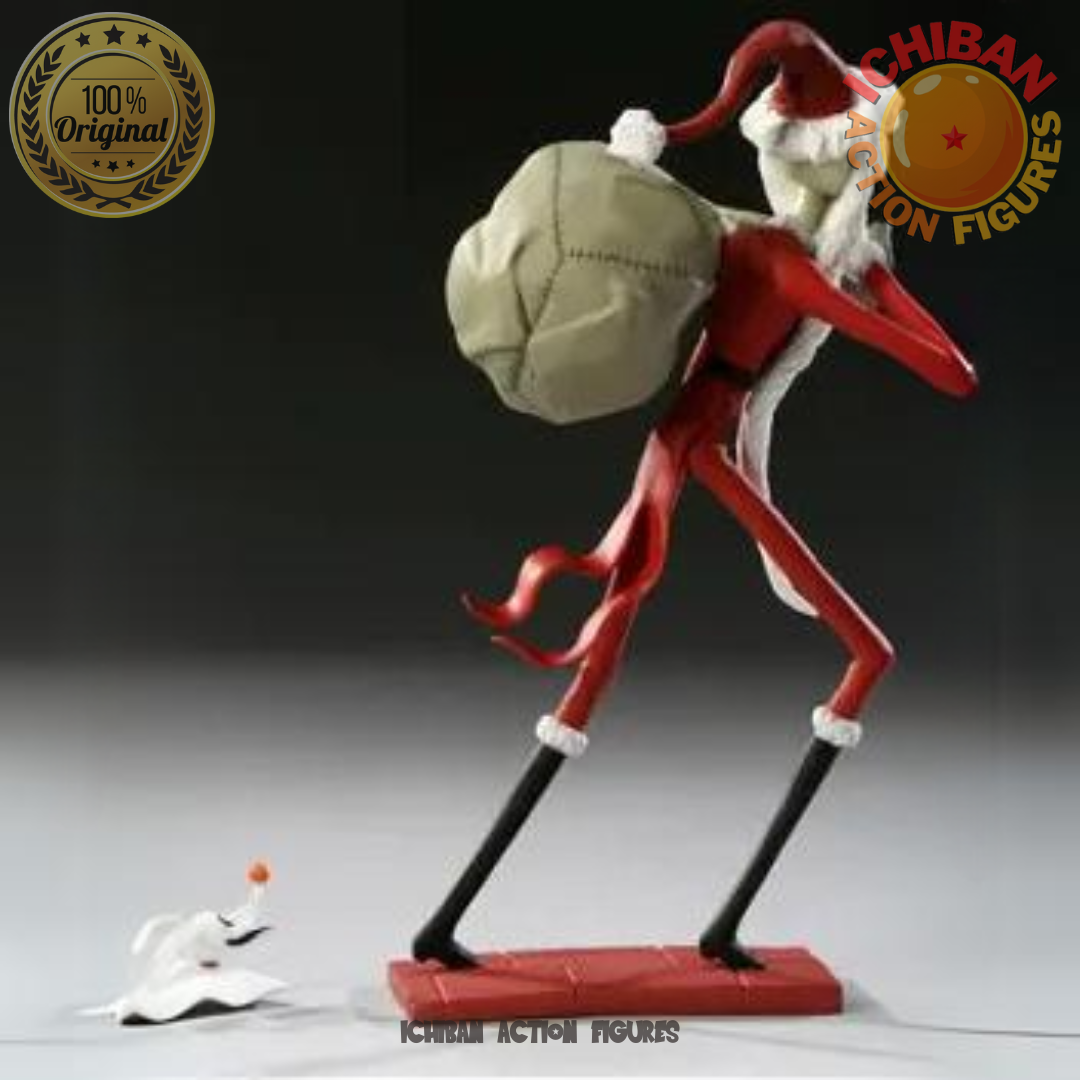 SANTA JACK SKELLINGTON AND ZERO THE NIGHTMARE BEFORE CHRISTMAS