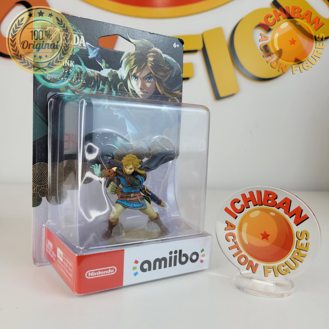 LINK THE LEGEND OF ZELDA TEARS OF THE KINGDOM AMIIBO NINTENDO 100
