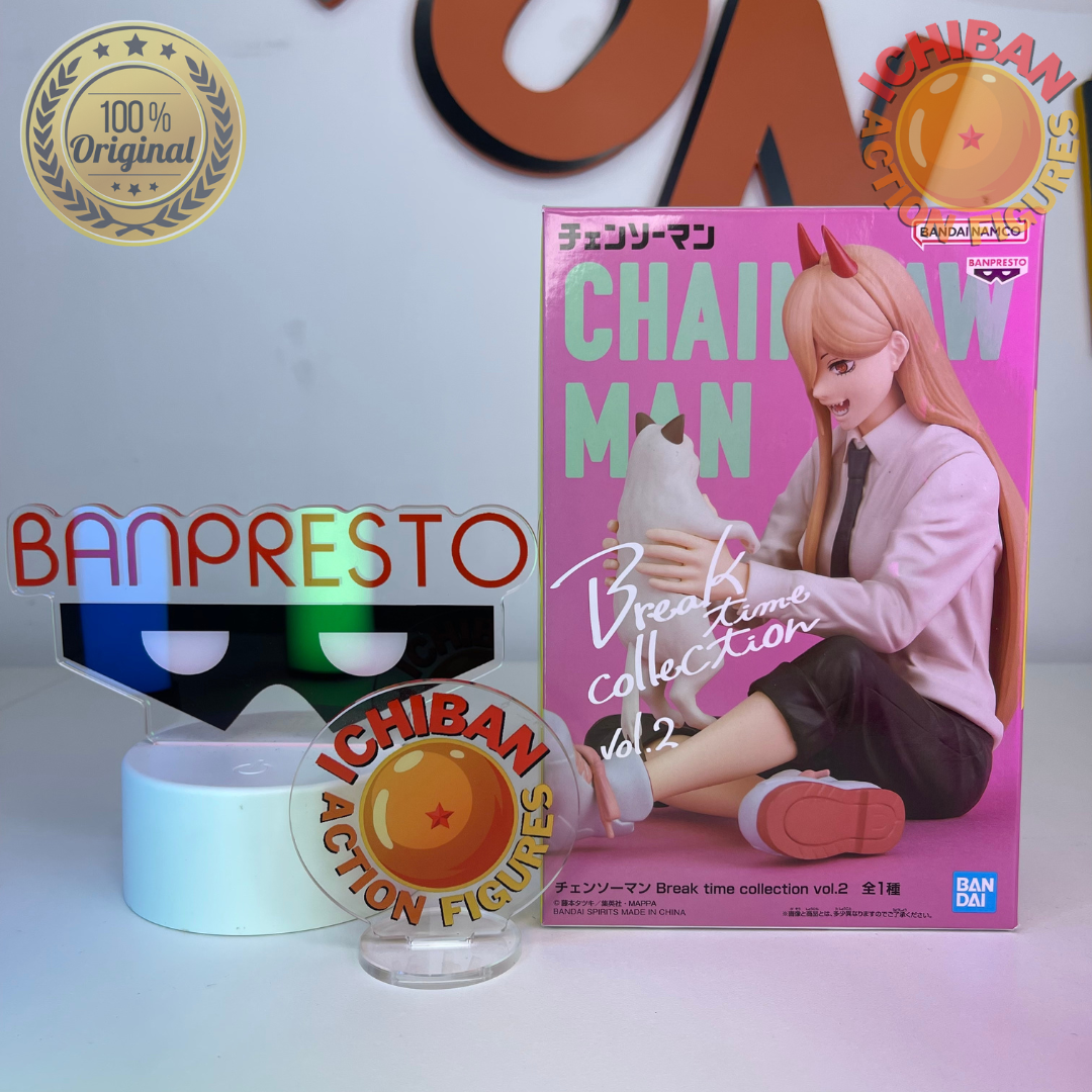 POWER COM MIAUZIN CHAINSAW MAN BREAK TIME COLLECTION BANPRESTO 100