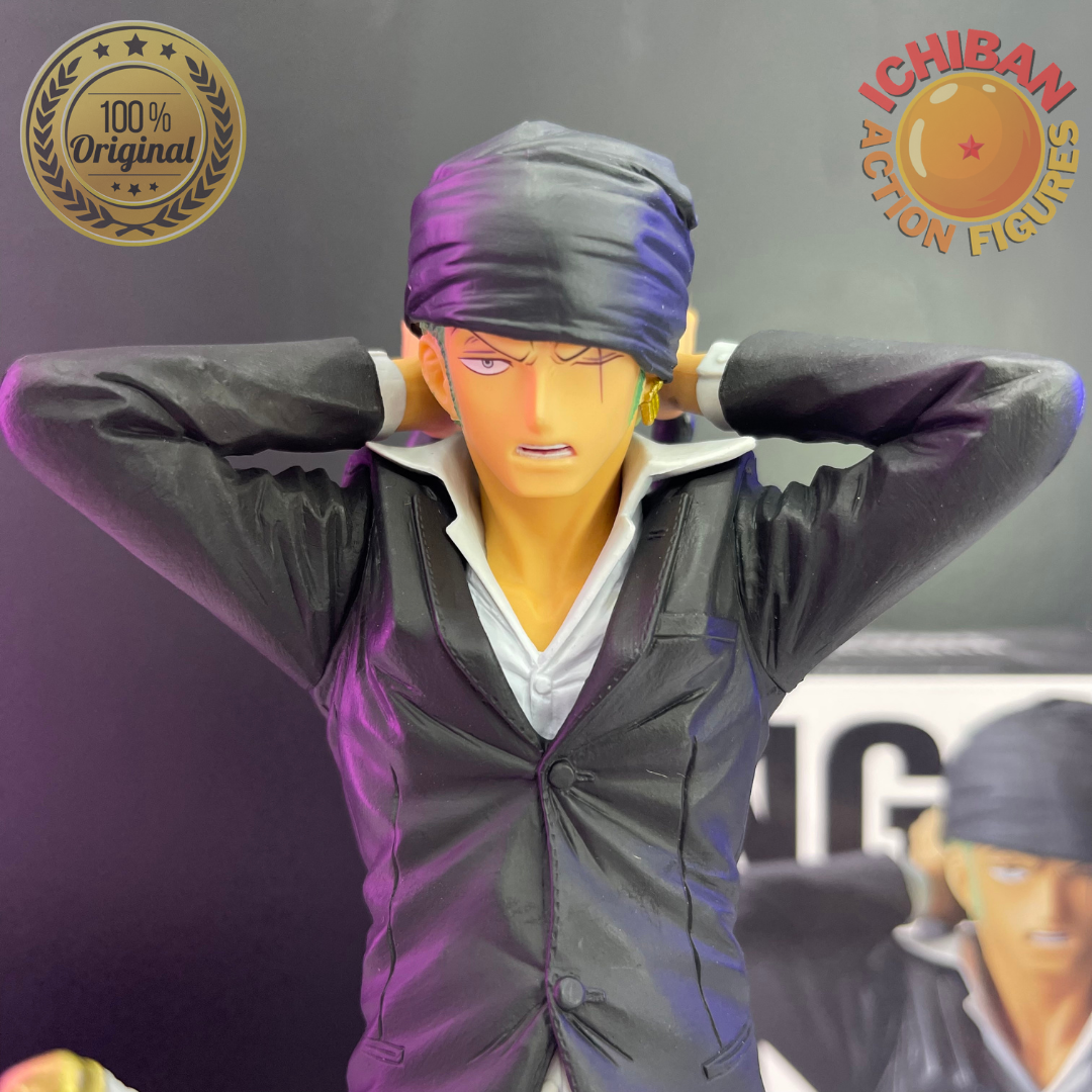RORONOA ZORO DE TERNO ONE PIECE KING OF ARTIST BANPRESTO 100