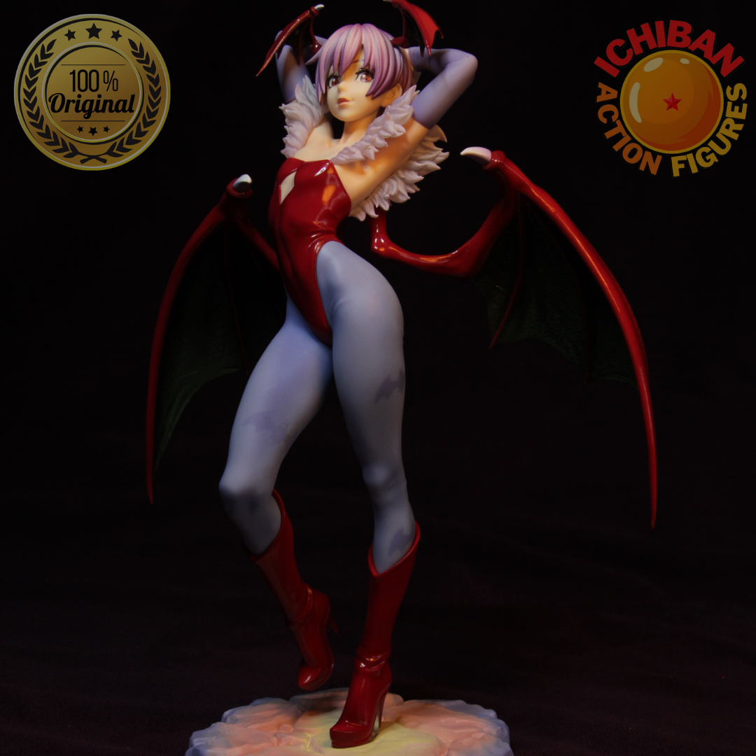 LILITH DARKSTALKERS BISHOUJO KOTOBUKIYA 100% ORIGINAL COM CAIXA